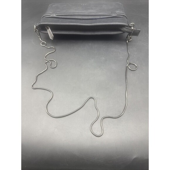 Reed Krakoff BLACK Clutch Handbag Crossbody Pockets Removeable Strap - Picture 15 of 16